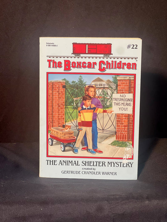The Boxcar Children #22  The Animal Shelter Mystery  By Gertrude Chandler Warner