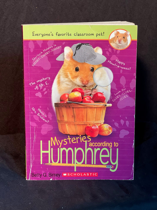 Mysteries According to Humphrey  By Betty G. Birney