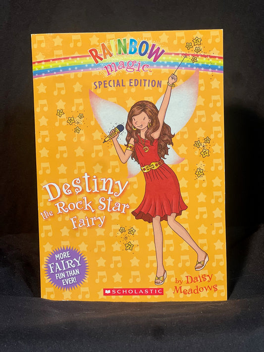 Rainbow Magic Special Edition Destiny the Rock Star Fairy by Daisy Meadows